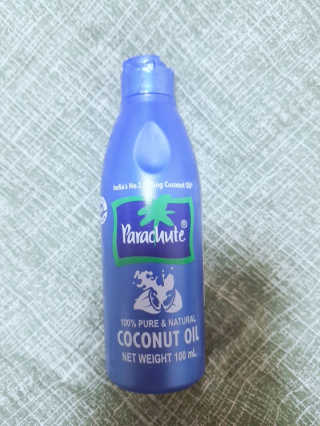 파라슈트 100퍼 코코넛오일 100ml — 3점을 준 리뷰어가 2018년 9월 올린 사용 사진