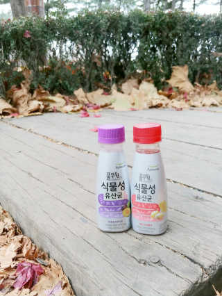 풀무원 식물성유산균 레드앤오메가 + 푸룬앤바이오 — 5점을 준 리뷰어가 2018년 11월 올린 사용 사진