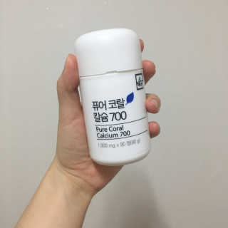 네츄럴굿띵스 퓨어 코랄 칼슘 700 30일분 — 4.67점을 준 리뷰어가 2018년 6월 올린 사용 사진