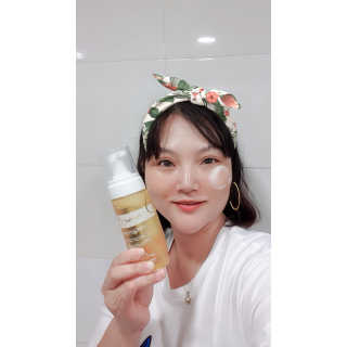 [더메디닥터] 이데베논 클렌징 무스 — 5점을 준 리뷰어가 2019년 6월 올린 사용 사진