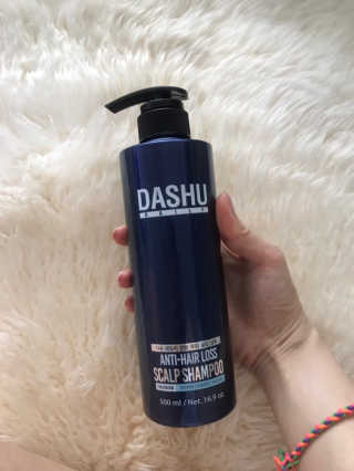 다슈코리아 다슈 데일리 한방 두피 골드 샴푸 500ml — 5점을 준 리뷰어가 2019년 2월 올린 사용 사진