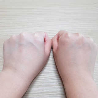 닥터원더 핑크베리톤업크림, 민트베리 톤업크림 — 4점을 준 리뷰어가 2017년 10월 올린 사용 사진