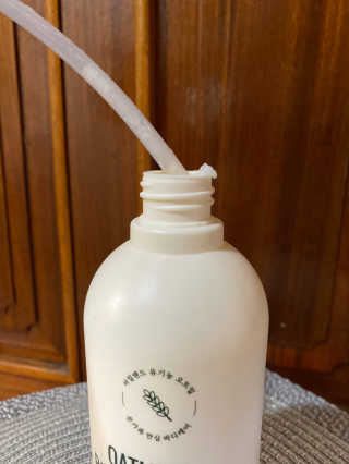(주)에네스티 내추럴 촉촉  오트밀 바디워시 500ml — 5점을 준 리뷰어가 2020년 3월 올린 사용 사진