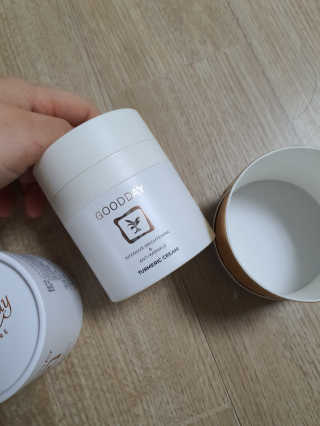 GoodDay Skincare GoodDay 강황크림 50g — 5점을 준 리뷰어가 2020년 1월 올린 사용 사진