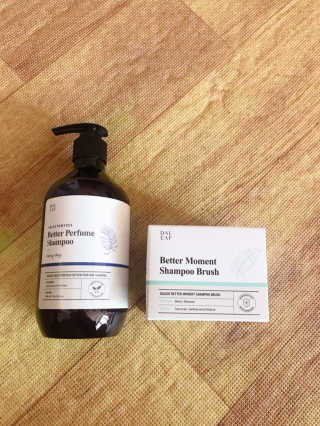 달리프 베러 퍼퓸 샴푸 1000ml 레이니데이 or 일랑로즈 — 5점을 준 리뷰어가 2020년 1월 올린 사용 사진