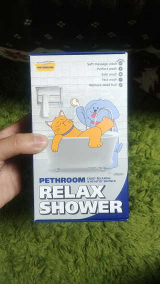 Pethroom 페스룸 PETHROOM RELAX SHOWER 페스룸 릴렉스 샤워기 — 5점을 준 리뷰어가 2018년 11월 올린 사용 사진