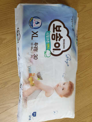 보솜이 리얼코튼 팬티형 — 4.5점을 준 리뷰어가 2019년 3월 올린 사용 사진