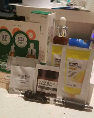 앰플엔 AMPLEN VC SHOT AMPOULE — 5점을 준 리뷰어가 2019년 8월 올린 사용 사진