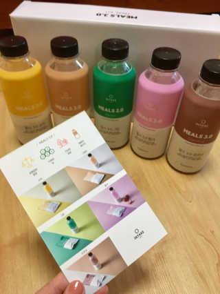 인테이크 밀스 3.0 Trial Kit(보틀형 5종) — 4.5점을 준 리뷰어가 2017년 4월 올린 사용 사진