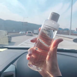 [더메디닥터] 글리셜 미셀라 클렌징 워터 — 3.5점을 준 리뷰어가 2019년 3월 올린 사용 사진