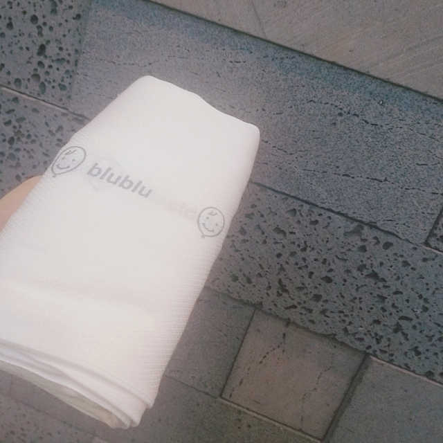 브루브루[blublu] 나무속살 한지 머슬린 리뷰 사진