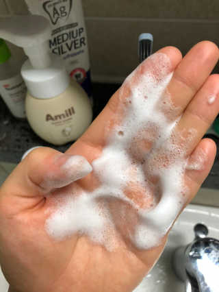에이밀 슈퍼 그레인 버블 폼 200ml — 5점을 준 리뷰어가 2019년 12월 올린 사용 사진