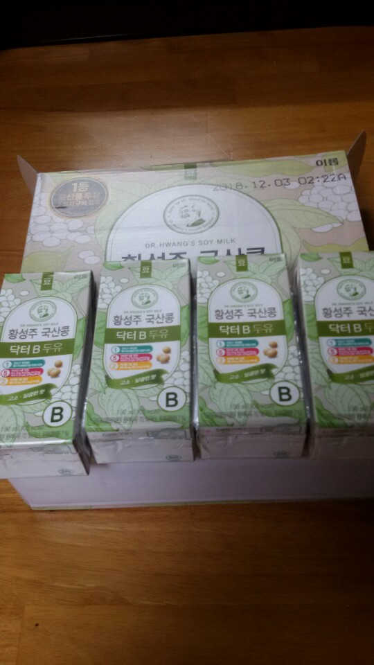 이롬 황성주 국산콩 닥터두유 3종 리뷰 사진