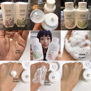 HOSA BODY WASH+BODY LOTION — 5점을 준 리뷰어가 2018년 3월 올린 사용 사진