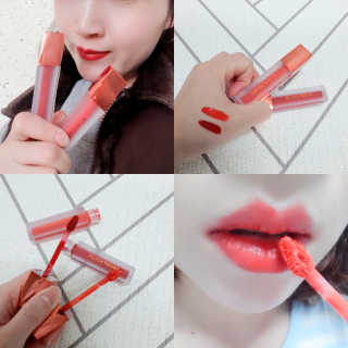 [블랙루즈] 에어 핏 벨벳 틴트3 택1+랜덤1 — 5점을 준 리뷰어가 2019년 3월 올린 사용 사진