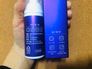 폼글 I foamgle [폼글] 거품가글 50ml 3종 - 민트, 라벤더, 라즈베리 — 4점을 준 리뷰어가 2019년 12월 올린 사용 사진