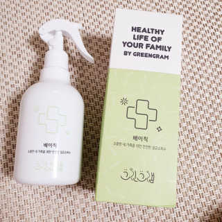 그린그램 베이직 뿌리는 살균 소독제 살균소독수 — 4점을 준 리뷰어가 2020년 3월 올린 사용 사진
