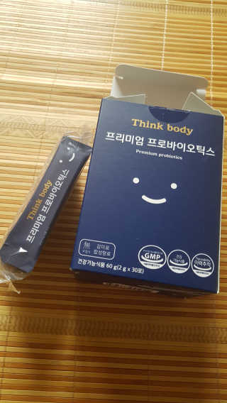 띵크바디 THINKBODY프리미엄프로바이오틱스 유산균 — 4점을 준 리뷰어가 2019년 9월 올린 사용 사진