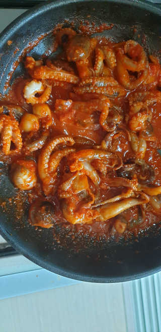 맵꾸미 쭈꾸미볶음 450g — 5점을 준 리뷰어가 2019년 8월 올린 사용 사진