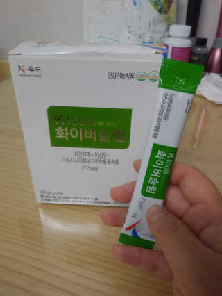 케이푸드 똥기사의 Kfood 화이버슬림 — 5점을 준 리뷰어가 2019년 8월 올린 사용 사진