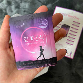 [감량공식] 다이어트 건강기능식품 — 5점을 준 리뷰어가 2019년 12월 올린 사용 사진