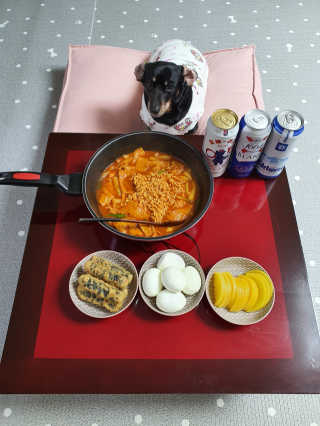 화곡미담 옛날 떡볶이 — 4점을 준 리뷰어가 2020년 2월 올린 사용 사진