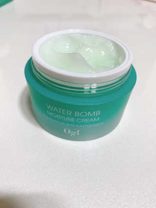 오지아이 워터 밤 모이스처 크림 50ml — 5점을 준 리뷰어가 2020년 2월 올린 사용 사진