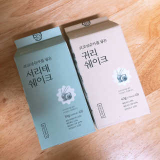 [착한습관]건강한 한끼, 귀리 쉐이크와 서리태 쉐이크 — 5점을 준 리뷰어가 2019년 7월 올린 사용 사진