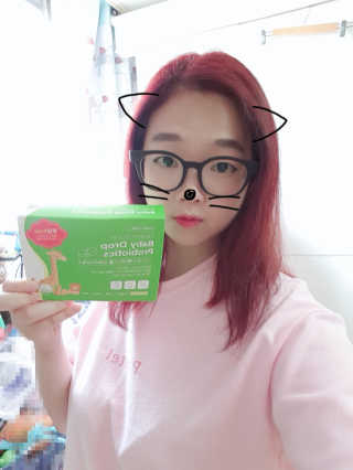 그린스토어 베이비드롭 프로바이오틱스 1병 30일분 — 5점을 준 리뷰어가 2018년 6월 올린 사용 사진