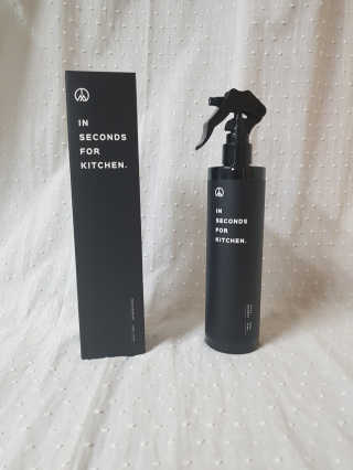 PEACE MOMENT 피스모먼트 인세컨즈포키친 320mL 천연살균소독제 — 4점을 준 리뷰어가 2019년 2월 올린 사용 사진