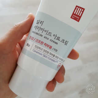 일리윤 세라마이드 아토 집중 크림 — 5점을 준 리뷰어가 2017년 6월 올린 사용 사진