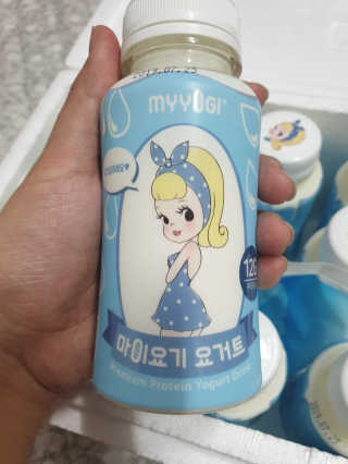 마이요기 요거트 — 5점을 준 리뷰어가 2019년 7월 올린 사용 사진