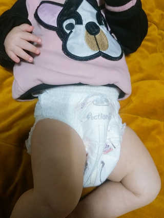 보솜이 액션핏 팬티형 — 5점을 준 리뷰어가 2019년 3월 올린 사용 사진