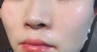 웰더마 사파이어 콜라겐 임팩트 에센셜 마스크 — 5점을 준 리뷰어가 2019년 4월 올린 사용 사진