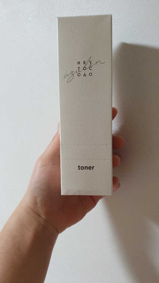 헤이톡 블루 아줄렌 카밍 토너 리뷰 사진