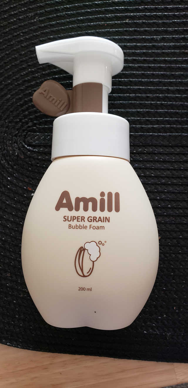 에이밀 슈퍼 그레인 버블 폼 200ml 리뷰 사진