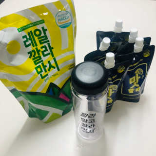 [바로푸드] 레알깔라만시1팩 + 맛깔라5팩 + 보틀1병 — 5점을 준 리뷰어가 2019년 8월 올린 사용 사진