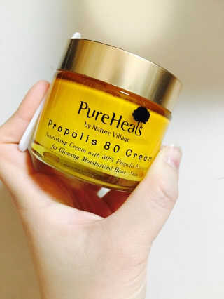 퓨어힐스 프로폴리스 80 크림 70ml — 4점을 준 리뷰어가 2017년 2월 올린 사용 사진