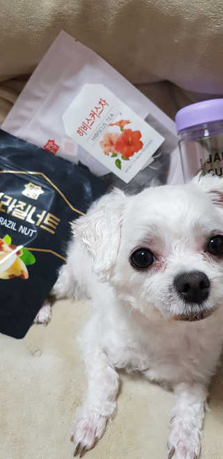 장수농가 브라질너트, 히비스커스 — 4점을 준 리뷰어가 2018년 7월 올린 사용 사진