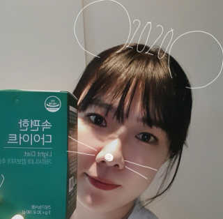 네츄럴굿띵스 속편한 다이어트 30포 — 4점을 준 리뷰어가 2020년 1월 올린 사용 사진