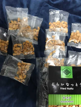 맛있는드라이낫또 프라이드낫또 와사비플레이버 — 5점을 준 리뷰어가 2018년 1월 올린 사용 사진