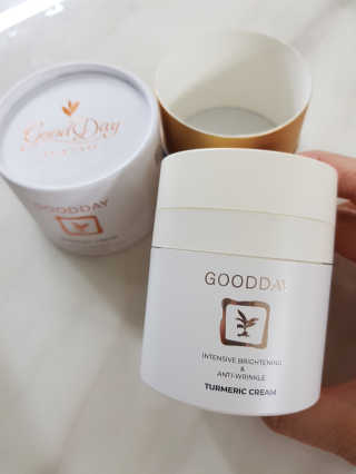 GoodDay Skincare GoodDay 강황크림 50g — 5점을 준 리뷰어가 2020년 2월 올린 사용 사진