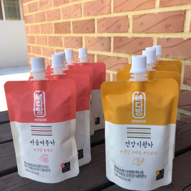 복다방 2종 100ml 10포씩 리뷰 사진