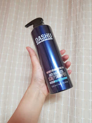 다슈코리아 다슈 데일리 단백질 한방 두피 골드 샴푸 500ml — 5점을 준 리뷰어가 2019년 11월 올린 사용 사진
