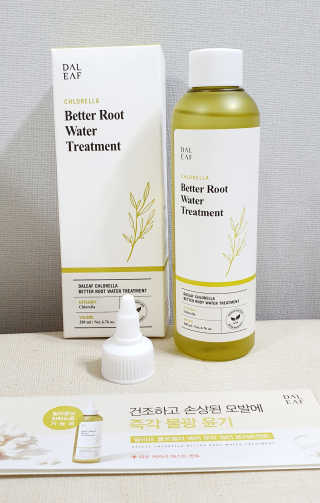 달리프 클로렐라 베러 루트 워터트리트먼트 200ml — 5점을 준 리뷰어가 2020년 3월 올린 사용 사진