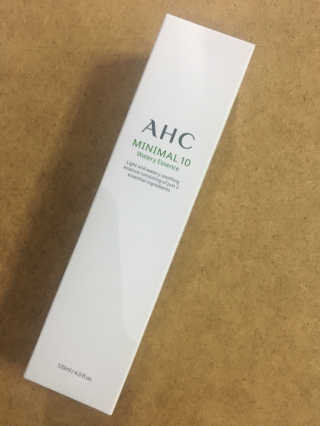 AHC 에이 에이치 씨 미니멀 10 워터리 에센스 — 4.5점을 준 리뷰어가 2018년 12월 올린 사용 사진