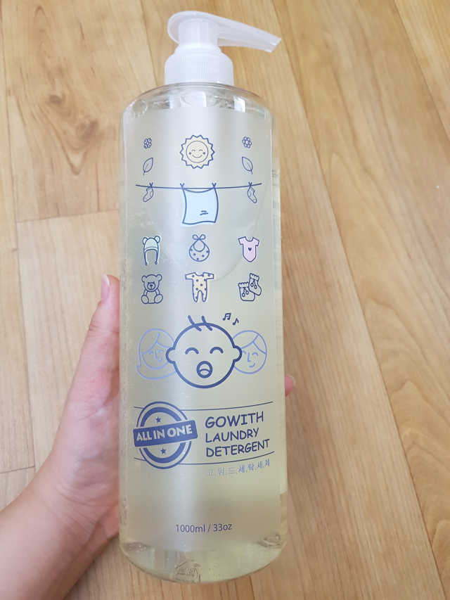 고위드 올인원 천연 세탁세제 리뷰 사진