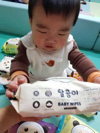 달곰이 물티슈 — 5점을 준 리뷰어가 2018년 12월 올린 사용 사진