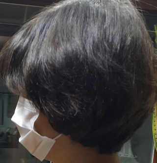 [닥터퓨리] 소프트터치 건강 마스크_성인+아동 — 5점을 준 리뷰어가 2019년 4월 올린 사용 사진