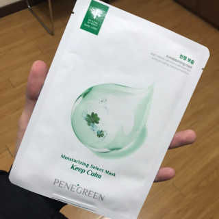 페네그린 모이스처라이징 셀렉트 마스크 4종 — 3.5점을 준 리뷰어가 2018년 12월 올린 사용 사진